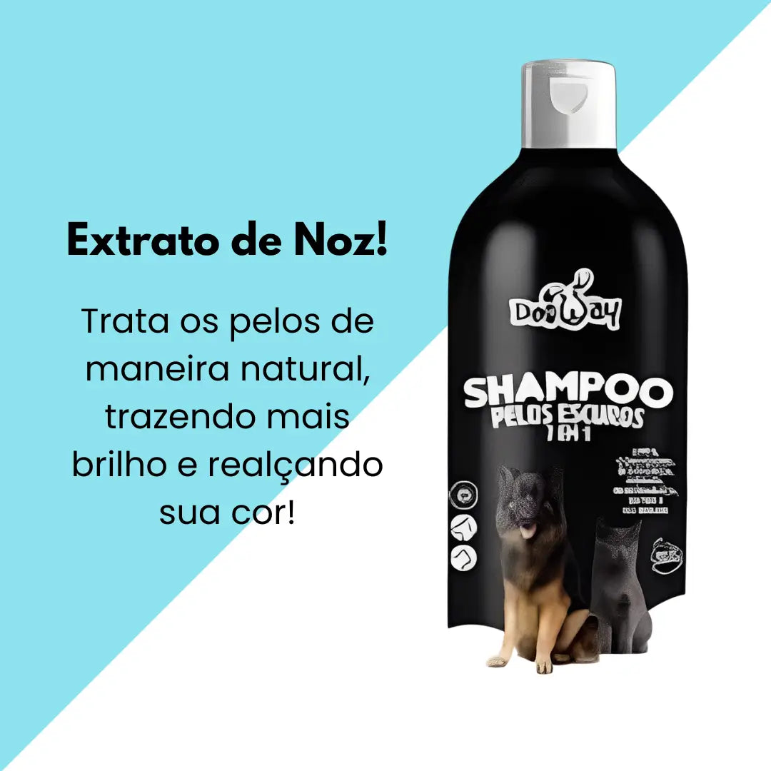 Shampoo Pelagem Escura - DogWay 500ml