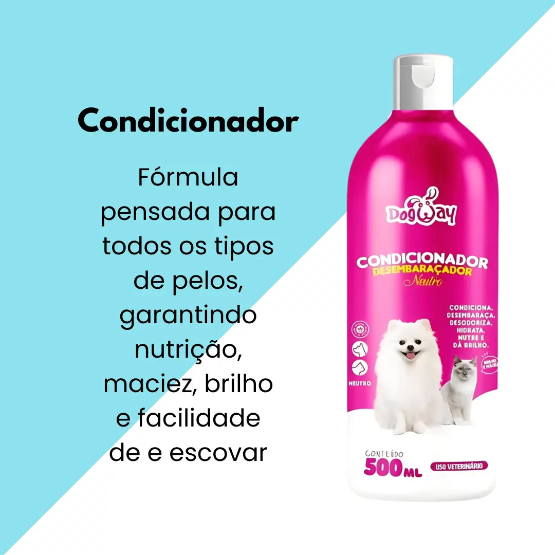 Condicionador Desembaraçador Neutro - DogWay 500ml