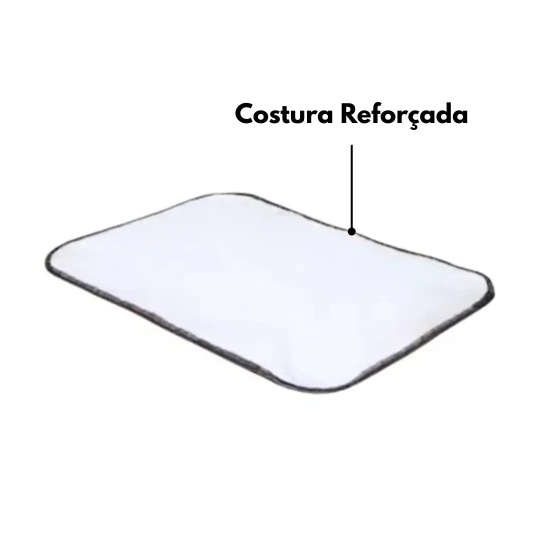 Kit 3 Tapetes Higiênicos Laváveis de Super Absorção