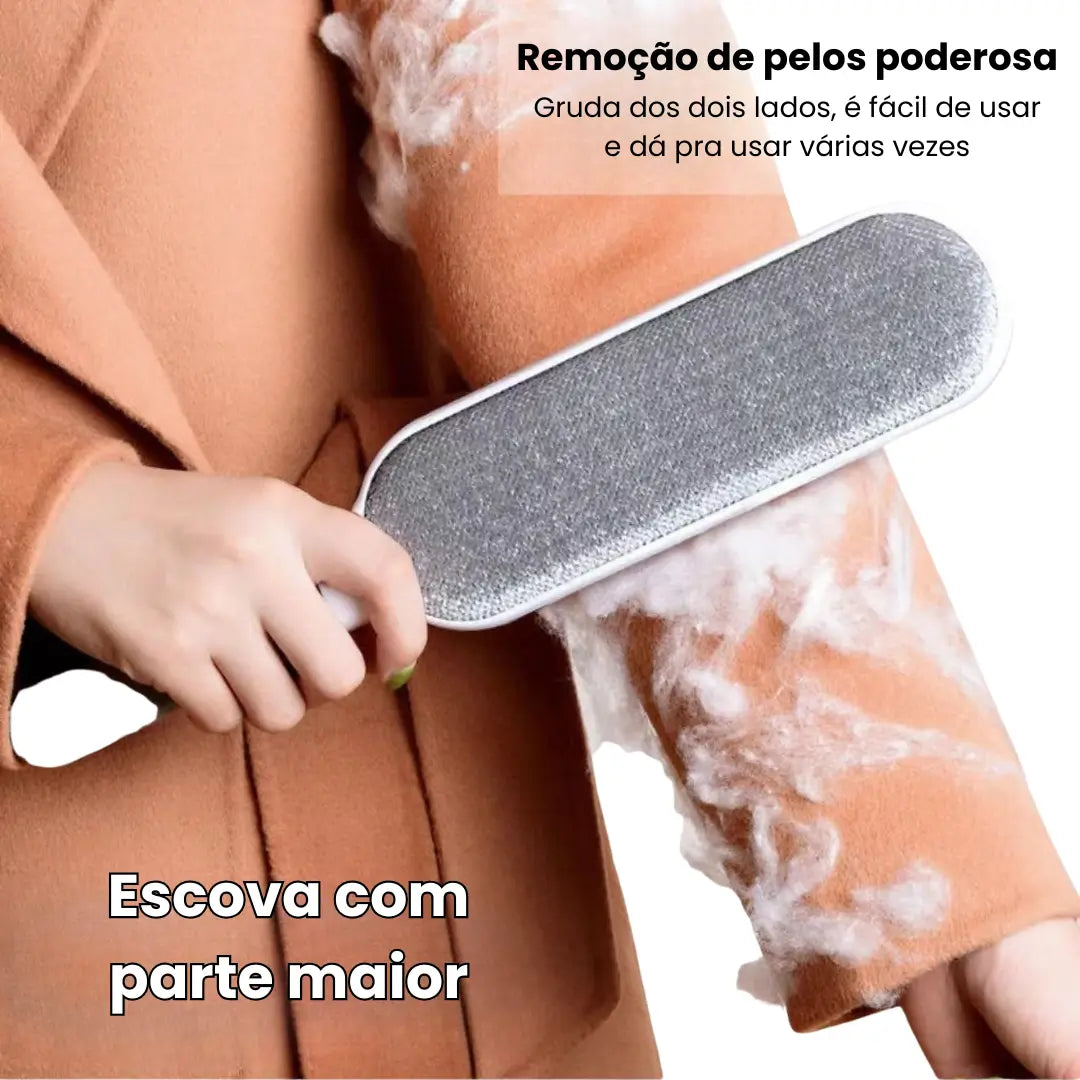 Escova Removedora de Pelos Plus