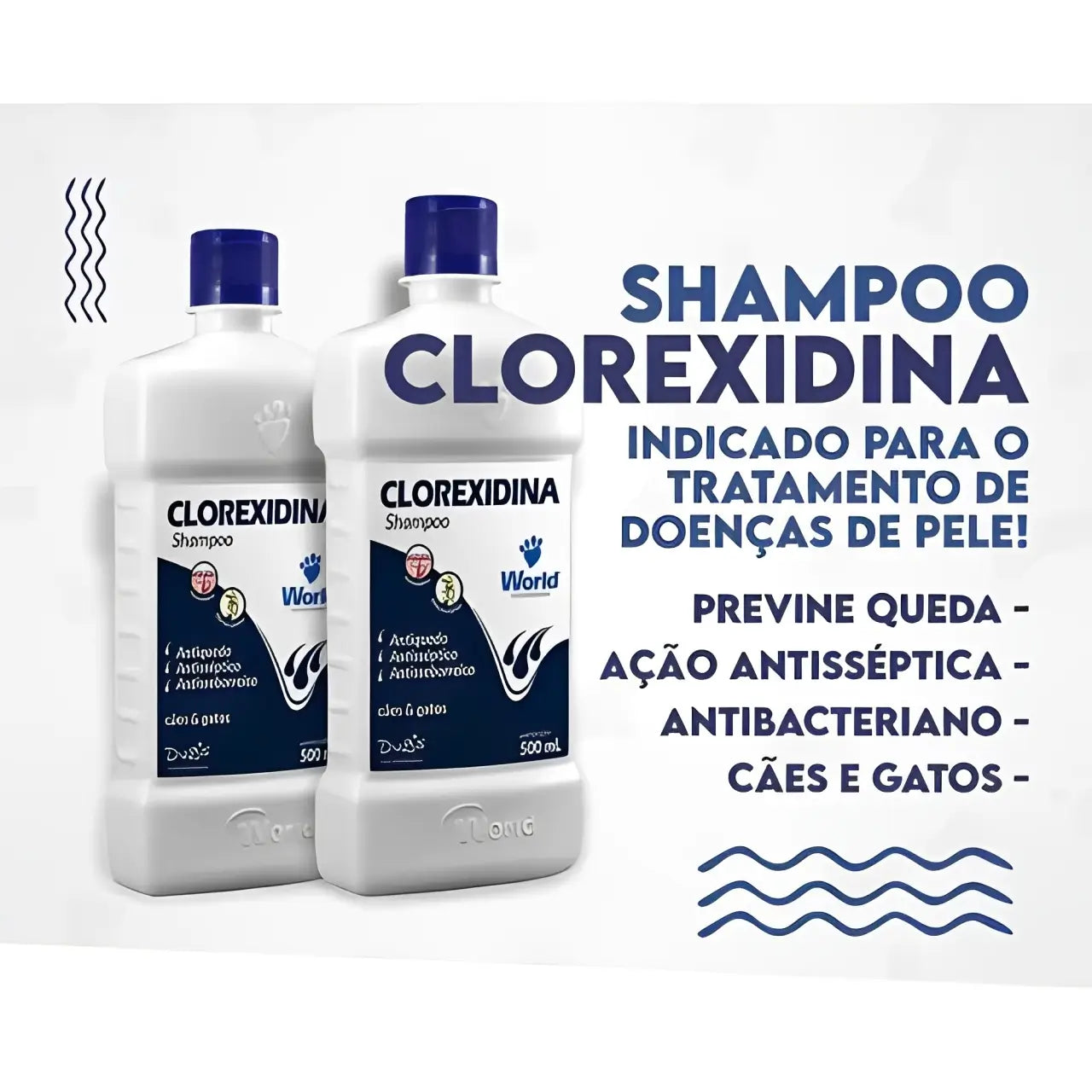 Shampoo Antisséptico - Clorexidina