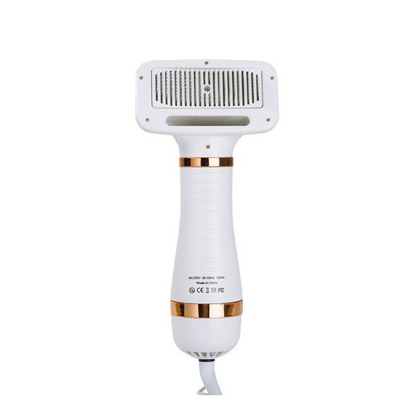 Secador e Escova 2 em 1 para Cães – Pente de Tosa Profissional Portátil 110V